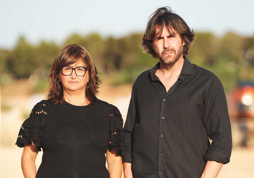 Foto de Carmen Amoraga y Maxi Roldán